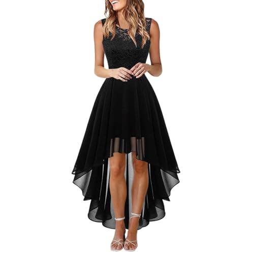 Generisch Kleid Mit Spitze, Standesamt Kleider Braut Damen Festlich Sexy Spitzenkleid - Leicht Chiffonkleid Trauzeugin Brautjunferkleid Sommerkleid Chiffon Cocktailkleid Ballkleid Generisch Kleid Mit Spitze, Standesamt Kleider Braut Damen Festlich Sexy Spitzenkleid - Leicht Chiffonkleid Trauzeugin Brautjunferkleid Sommerkleid Chiffon Cocktailkleid Ballkleid von Generisch