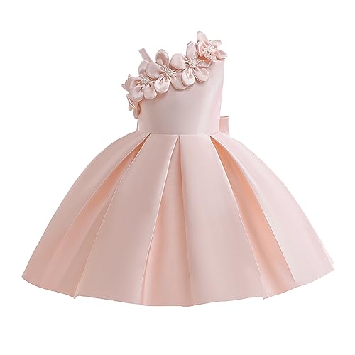 Generisch Kleider Für Baby-Mädchen, Taufkleider Mädchen Blumenmädchenkleider Tüllkleid Prinzessin Kleid Prinzessinnenkleid Kinderkleidung Sommerkleid Hochzeitskleider von Generisch