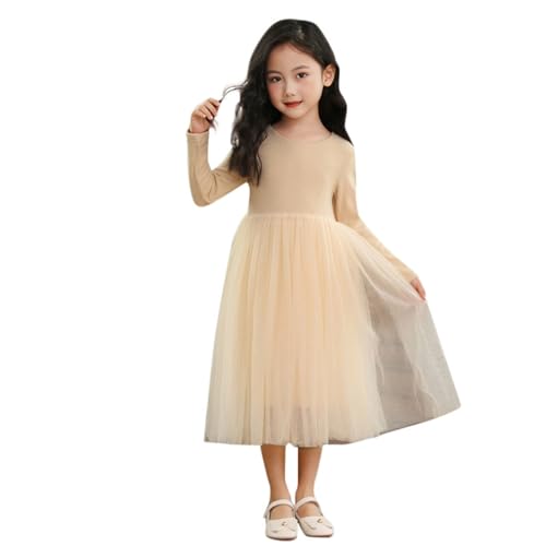 Generisch Kleider für Mädchen Sommer Stilvolle Schöne Kinder Kleinkind Mädchen Frühling Kleidung Langarm Tutu Kleid Prinzessin Kleid Mädchen Kleider Hochzeit Einschulung Festlich (Beige, 5-6 Years) Generisch Kleider für Mädchen Sommer Stilvolle Schöne Kinder Kleinkind Mädchen Frühling Kleidung Langarm Tutu Kleid Prinzessin Kleid Mädchen Kleider Hochzeit Einschulung Festlich (Beige, 5-6 Years) von Generisch