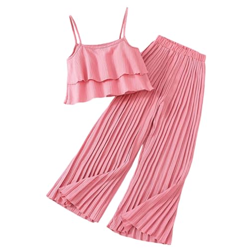 Kleidung Mädchen Set Druck T-Shirt Shorts Zweiteiler Mode Sommer Outfi Mit Outfit Hip Hop Activewear Freizeit Girls Sets 3-14 Jahre von Generisch