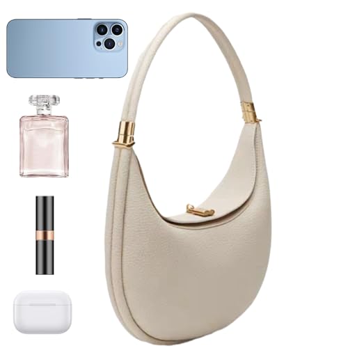 Generisch Kleine Mondsichel Tasche - Damen Umhängetasche,Kunstleder Handtasche Shopper Modeaccessoire Für Damen Arbeit Freizeit Urlaub von Generisch