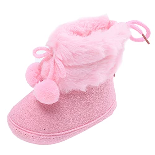 Generisch Kleinkind Jungen Booties Schnee Wärmende Schuhe Baby Soft Boots Infant Babyschuhe Lauflernsocken Kleinkindschuhe Lauflernschuhe Bodensocken (19 Infant) von Generisch