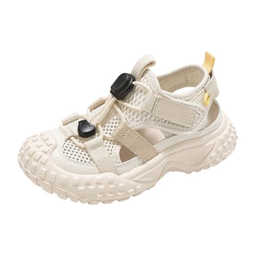 Generisch Kleinkind Mädchen Sandalen Flache Bequem Badeschuhe Peeptoes Leicht sandalen Niedlich Bequem Badeschuhe Verstellbare Schnalle Sandals von Generisch