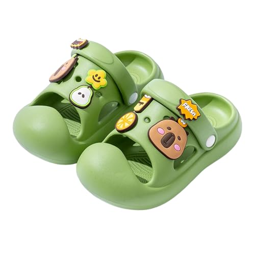 Generisch Kleinkind Mädchen Sandalen Niedlich Rutschfest Strandschuhe Casual Breite Füße Outdoorschuhe Bequem Barfuss Strandschuhe Strapazierfähige Sandalen Mädchen von Generisch