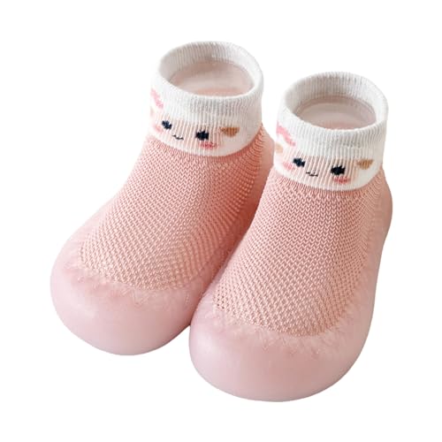 Generisch Kleinkinder Mädchen Jungen Kinder Freizeitschuhe mit Cartoon-Prints Mesh Weiche Unterseite Atmungsaktive Schlupfschuhe Sportschuhe Sockenschuhe Kinder 37 (24 Toddler) von Generisch