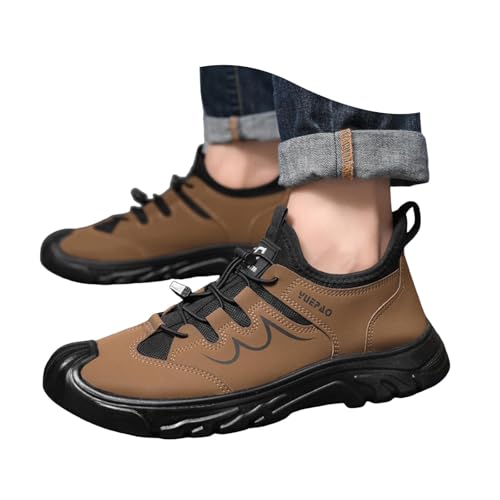 Generisch Kletterschuhe Herren Freizeitschuhe Leichte und Atmungsaktive Arbeitsschuhe Outdoor Sportschuhe Arbeit Versicherung Schuhe Straßenlaufschuhe Unisex Sicherheitsschuhe von Generisch