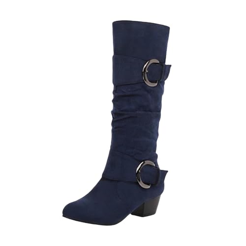 Generisch Kniehohe Stiefel Damen Mit Blockabsatz Cowboystiefel Damen Hoch Wildleder Langschaftstiefel Mit Seitlichem Reißverschluss Spitz Westernstiefel Schnalle Overkneestiefel Reitstiefel Generisch Kniehohe Stiefel Damen Mit Blockabsatz Cowboystiefel Damen Hoch Wildleder Langschaftstiefel Mit Seitlichem Reißverschluss Spitz Westernstiefel Schnalle Overkneestiefel Reitstiefel von Generisch