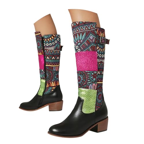 Generisch Kniehohe Stiefel Damen Winterstiefel Bequem Damenschuhe Blockabsatz Schlupfstiefel Runde Zehen Freizeitstiefel Halbstiefel Stiefel Elegant Winter Herbst Ankle Boots Generisch Kniehohe Stiefel Damen Winterstiefel Bequem Damenschuhe Blockabsatz Schlupfstiefel Runde Zehen Freizeitstiefel Halbstiefel Stiefel Elegant Winter Herbst Ankle Boots von Generisch