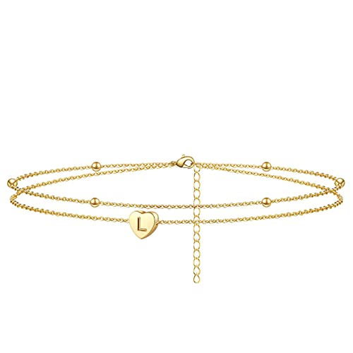 Generisch Knöchelschmuck für Frauen Anfängliches Armband (L, L) von Generisch