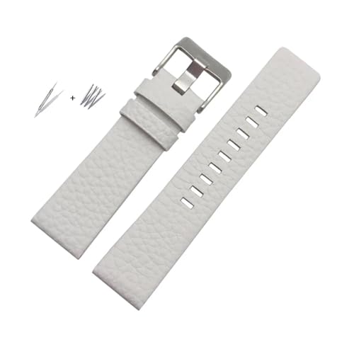 Generisch Kompatible Uhrenarmbänder DZ7311 DZ7332 DZ7314 DZ1405 DZ4323 Uhrenarmbänder schwarz braun 22/24 / 26/28 / 30 mm(Violet Fog,27mm) von Generisch