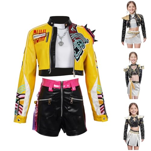 Generisch đđ„đ€đ„ Demon Cosplay Kinder, Rumi Mira Zoey K Pop Cosplay Rollenspiel Uniform Komplettes Set Halloween Party Karneval Outfits fĂŒr Frauen 130 Generisch đđ„đ€đ„ Demon Cosplay Kinder, Rumi Mira Zoey K Pop Cosplay Rollenspiel Uniform Komplettes Set Halloween Party Karneval Outfits fĂŒr Frauen 130 von Generisch