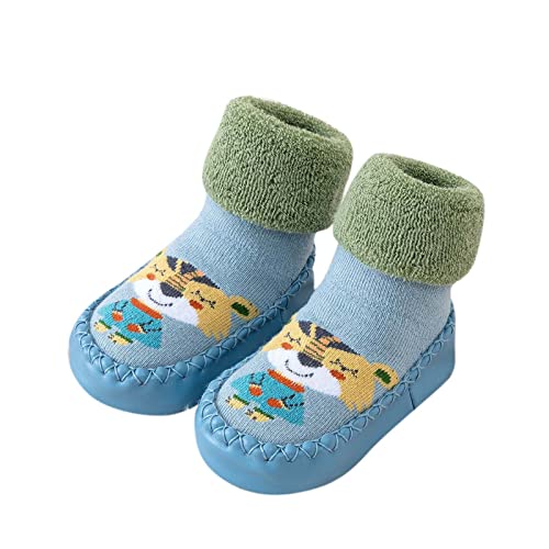 Generisch Krabbelschuhe Baby, Lauflernschuhe Kinder, rutschfeste Lauflerner Schuhe Kleinkind Weicher Stricken Hausschuhe Leichte Slip-on Turnschuhe Weiche Sohle Haussocken von Generisch