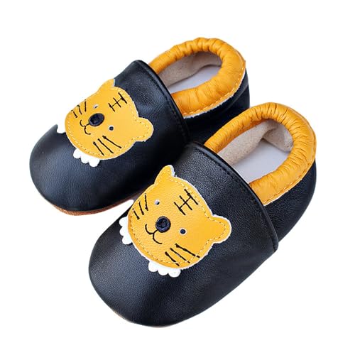 Generisch Krabbelschuhe Baby Jungen Mädchen Lauflernschuhe Baby Weicher Leder Babyhausschuhe Kleinkind Babyschuhe. von Generisch