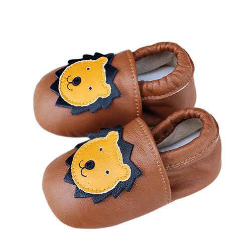 Generisch Krabbelschuhe Baby Jungen Mädchen Lauflernschuhe Baby Weicher Leder Babyhausschuhe Kleinkind Babyschuhe. von Generisch