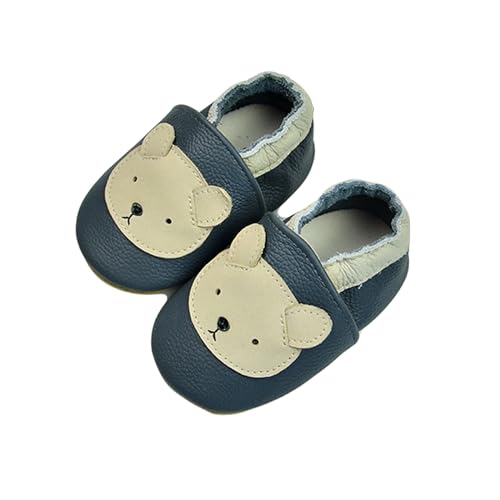 Generisch Krabbelschuhe Baby Jungen Mädchen Lauflernschuhe Baby Weicher Leder Babyhausschuhe Kleinkind Babyschuhe. von Generisch