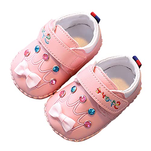 Generisch Krabbelschuhe Baby Lauflernschuhe Hausschuhe Jungen Mädchen Babyschuhe Anti Rutsch Hausschuhen Krabbelschuhe Hausschuhe für Jungen und Mädchen von Generisch