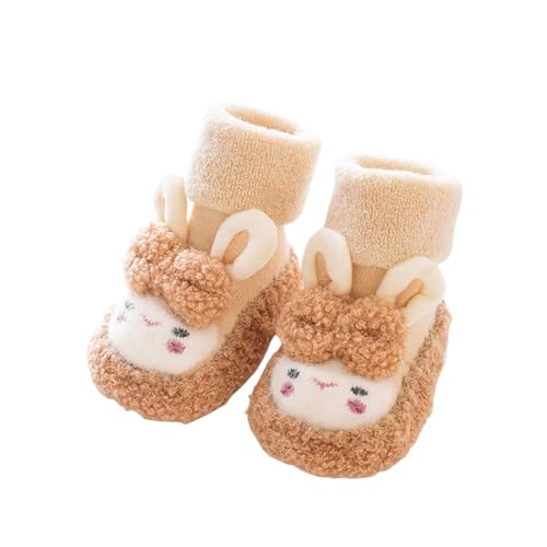 Generisch Krabbelschuhe Kinder, Lauflernschuhe Kinderhausschuhe Rutschfeste Lauflerner Schuhe Kleinkind Weicher Stricken Hausschuhe Leichte Slip-on Turnschuhe Weiche Sohle Haussocken von Generisch