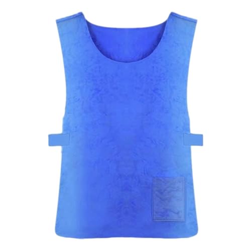 Generisch Kühlweste Herren, Kühlweste Damen Herren Kühlwesten Leichte Atmungsaktive Kühlkleidung Erwachsene Kühlendes Sport Unterhemd Kühljacke Für Drinnen Und Draußen, Blue von Generisch