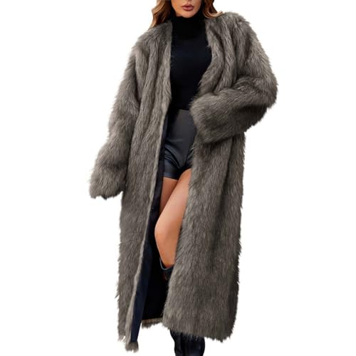 Generisch Kunstpelze Fellmantel Damen Pelzmantel Lang Felljacke Faux Pelz Mantel Winter Jacke Warme Winterjacke Mode Plüschmantel Elegante Kunstpelzmantel Kunstfell Wintermantel Generisch Kunstpelze Fellmantel Damen Pelzmantel Lang Felljacke Faux Pelz Mantel Winter Jacke Warme Winterjacke Mode Plüschmantel Elegante Kunstpelzmantel Kunstfell Wintermantel von Generisch