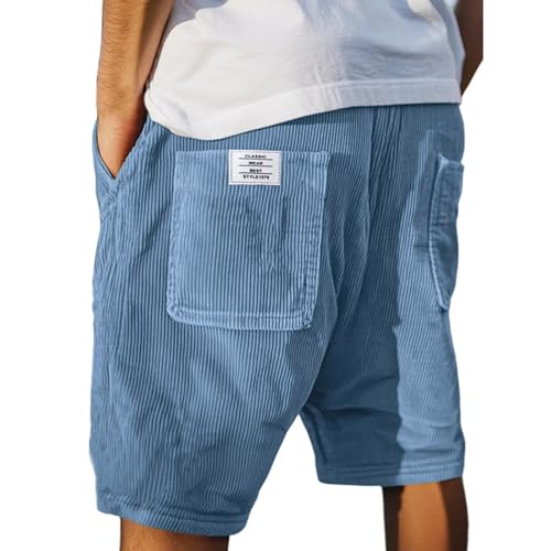 Generisch Kurze Hosen Herren Shorts Sommer Kurz Casual Baggy Cord Shorts Herren Mit Kordelzug Und Elastischem Bund Sweatshorts Lässige Retro Kurze Cordhose Jogging Bermuda Jogginghose Kurz, S-5XL Generisch Kurze Hosen Herren Shorts Sommer Kurz Casual Baggy Cord Shorts Herren Mit Kordelzug Und Elastischem Bund Sweatshorts Lässige Retro Kurze Cordhose Jogging Bermuda Jogginghose Kurz, S-5XL von Generisch