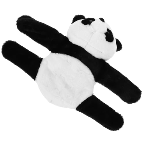 Generisch Kuscheliger Panda Slap Bracelet Flauschiges Cartoon Tierarmband für Partys Geburtstage Weihnachten Ostern Leicht und Platzsparend von Generisch