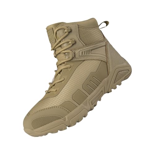 Generisch [] Lässige -Stiefel für Herren, High Street, bequem und für alle Jahreszeiten geeignet Schuhe Sneaker Herren 39 (Khaki, 43) von Generisch