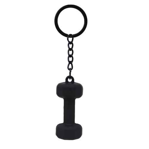 Generisch Langhantel-Schlüsselanhänger, Fitness-Schlüsselanhänger-Wundervoller Schlüsselanhänger - Damen-Schlüsselanhänger, Übungsanhänger, exquisites Design für Schlüssel, Taschen von Generisch