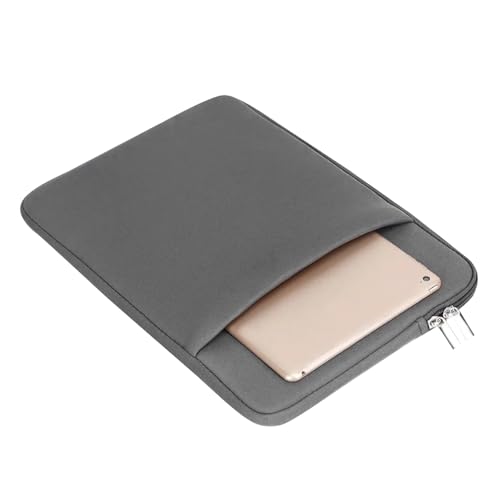 Generisch Laptop -Hülle - Soft Computer -Beutel | Laptop -Reisepaket mit großer Kapazität, Edelstahl Reißverschluss Design Notebook -Trägerhalter für Frauen Männer von Generisch