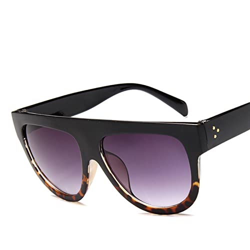 Generisch Large Frame Woman Cat Eye Outdoor Vacation Driving Trendy UV400 Sunglasses Gift(G) von Generisch