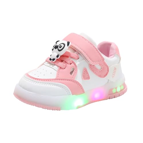 Generisch Lauflernschuhe Baby LED Leuchtschuhe Low Top Freizeitschuhe Weiße Farbe Für Mädchen Jungen Tägliches Spielen von Generisch