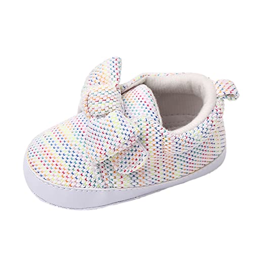 Generisch Lauflernschuhe Baby Schuhe rutschfest Babyschuhe 0-6 Monate Weiche Sohle Hallenschuhe Junge Mädchen Hallenturnschuhe Süße Kinderschuhe Wolkenschuhe Mode Warme Fleece Schuhe von Generisch