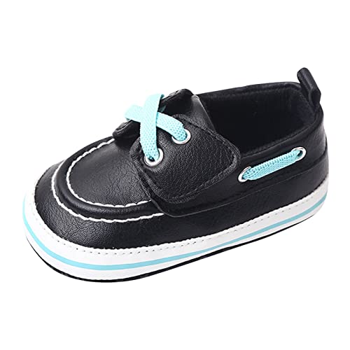 Generisch Lauflernschuhe Baby Sneaker Jungen Mädchen Babyschuhe mit aufgenähter und Rutschfester Sohle Hallenschuhe Draußen von Generisch