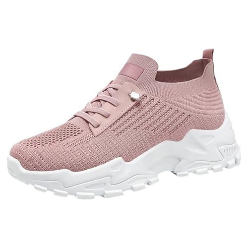Generisch Laufschuhe Damen, Atmungsaktiv Langlebig Joggingschuhe Leicht Stabil Turnschuhe Sprungfedernd rutschfest Sportschuhe Dämpfung Bequem Laufschuhe von Generisch