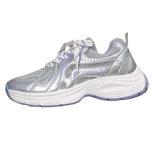 Generisch Laufschuhe Damen, Langlebig rutschfest Sportschuhe Atmungsaktiv Sprungfedernd Laufschuhe Leicht Stabil Turnschuhe Bequem Dämpfung Joggingschuhe von Generisch
