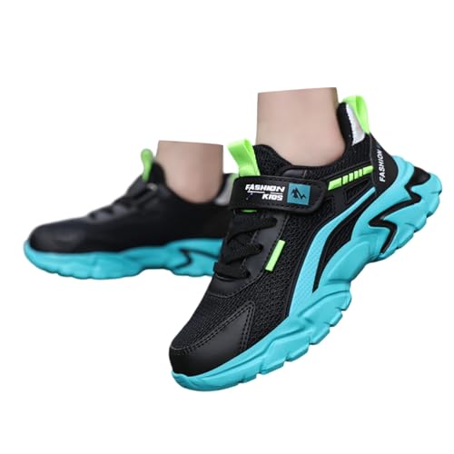 Generisch Laufschuhe Kinder Sneakers Mesh Atmungsaktive Laufschuhe Einfarbige Modische Sportschuhe Atmungsaktiv Leichte Hallenschuhe Trekking Barfußschuhe Für Laufen Walkingschuhe von Generisch
