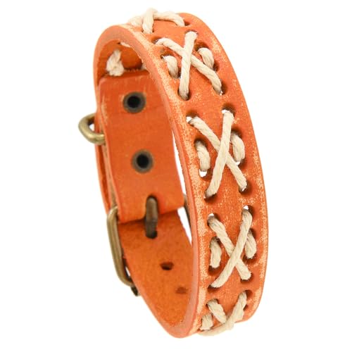 Generisch Lederarmband Damen,Verstellbares, Handgewebtes, Schlichtes Wire Wrap Retro Punk Lederarmband Mit Druckknöpfen, Energieschmuck Für Männer Und Frauen, Retro Grün Generisch Lederarmband Damen,Verstellbares, Handgewebtes, Schlichtes Wire Wrap Retro Punk Lederarmband Mit Druckknöpfen, Energieschmuck Für Männer Und Frauen, Retro Grün von Generisch