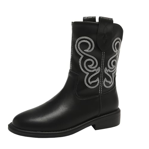 Generisch Lederstiefel Damen Vintage Cowboystiefel Westernstiefel Mit Blumen Kurzstiefel Stiefeletten Motorrad Biker Ankle Boots Damenstiefel Herbst Winter Arbeitsstiefel Halbstiefel Schlupfstiefel Generisch Lederstiefel Damen Vintage Cowboystiefel Westernstiefel Mit Blumen Kurzstiefel Stiefeletten Motorrad Biker Ankle Boots Damenstiefel Herbst Winter Arbeitsstiefel Halbstiefel Schlupfstiefel von Generisch