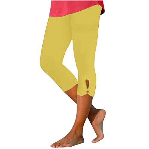 Generisch Leggings Damen 3/4 Caprihose Sommer Wanderhose Lässig Weich Jogginghose Elastische High Waist Sommerhose Capri Hose Atmungsaktiv Sporthose Elegant Yogahose Leicht Strandhose Generisch Leggings Damen 3/4 Caprihose Sommer Wanderhose Lässig Weich Jogginghose Elastische High Waist Sommerhose Capri Hose Atmungsaktiv Sporthose Elegant Yogahose Leicht Strandhose von Generisch
