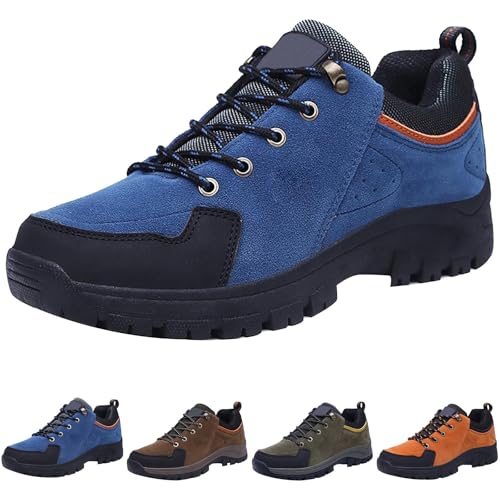 Generisch Leicht Trekkingschuhe Unisex Wasserdicht Wanderstiefel Wanderschuhe Herren Damen rutschfest Traillaufschuhe Mountain-Camping Outdoorschuhe Sportschuhe FüR Camping Outdoor von Generisch