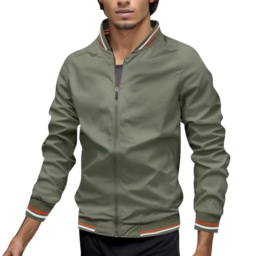 Generisch Leichte Sommerjacke Herren Langarm Sommer Bomberjacke Jacke Leichte Freizeit Übergangsjacke Blouson Jacke Einfach Windjacke Blouson Jacke Freizeitjacke Outdoor Sportjacke Einfach Windjacke Generisch Leichte Sommerjacke Herren Langarm Sommer Bomberjacke Jacke Leichte Freizeit Übergangsjacke Blouson Jacke Einfach Windjacke Blouson Jacke Freizeitjacke Outdoor Sportjacke Einfach Windjacke von Generisch