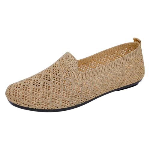 Generisch Leichte Sommerschuhe Damen Freizeitschuhe Atmungsaktive Mesh Einzelneschuhe Skeleton Flacheschuhe Bequem Walkingschuhe Slip-On-Sicherheits Sportschuhe Breite Füße Schlupfschuhe Einfarbig Generisch Leichte Sommerschuhe Damen Freizeitschuhe Atmungsaktive Mesh Einzelneschuhe Skeleton Flacheschuhe Bequem Walkingschuhe Slip-On-Sicherheits Sportschuhe Breite Füße Schlupfschuhe Einfarbig von Generisch