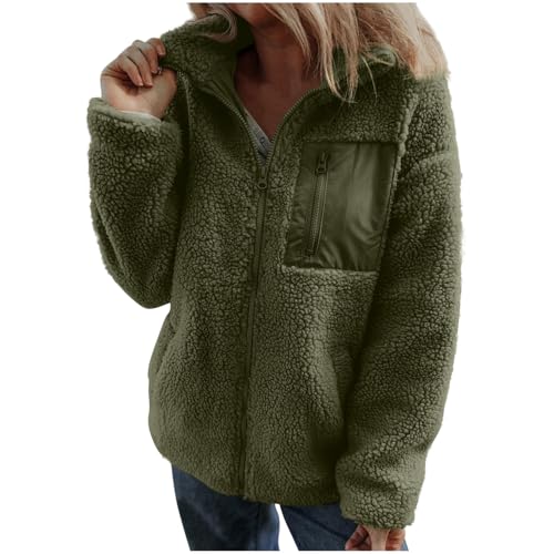 Generisch Leichte Teddy Fleecejacke Damen Winterjacke Warme Plüschjacke Flauschig Übergangsjacke Wintermantel Kuscheljacke Outdoor Teddyjacke Langarm Reißverschluss Sweatjacke Winter Streetwear Generisch Leichte Teddy Fleecejacke Damen Winterjacke Warme Plüschjacke Flauschig Übergangsjacke Wintermantel Kuscheljacke Outdoor Teddyjacke Langarm Reißverschluss Sweatjacke Winter Streetwear von Generisch