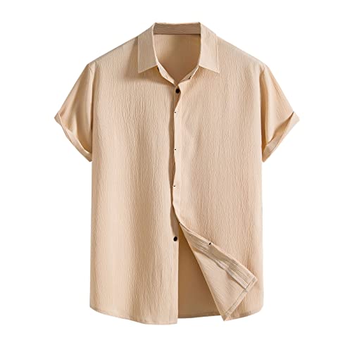 Generisch Leinenhemd Herren Kurzarm, Leichtes Sommerhemd Freizeithemd für Strand, Sommer Shirt mit Stehkragen Knöpfen Hemden Herren Kurzarm Sommer Schwarzes Hemd Herren 3XL Generisch Leinenhemd Herren Kurzarm, Leichtes Sommerhemd Freizeithemd für Strand, Sommer Shirt mit Stehkragen Knöpfen Hemden Herren Kurzarm Sommer Schwarzes Hemd Herren 3XL von Generisch