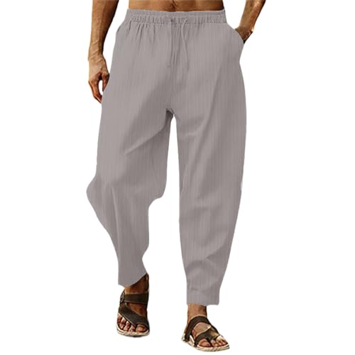 Generisch Leinenhose Herren Baggy Leichte Sommerhose Lang Männer Einfarbig Freizeithose Strand Yoga Hose Mit Kordelzug Leinen Sommerhose Herren Natürlich Atmungsaktiv Generisch Leinenhose Herren Baggy Leichte Sommerhose Lang Männer Einfarbig Freizeithose Strand Yoga Hose Mit Kordelzug Leinen Sommerhose Herren Natürlich Atmungsaktiv von Generisch