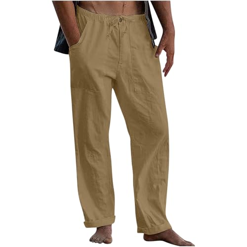 Generisch Leinenhose Herren Cargohose Gutschein Mode Sommerhose Baumwolle Leinen Baggy Cargo Hose Prime Junge Jogginghosen Lose Beige Arbeitshose Weite Freizeithose Angebote Gelb 5XL Generisch Leinenhose Herren Cargohose Gutschein Mode Sommerhose Baumwolle Leinen Baggy Cargo Hose Prime Junge Jogginghosen Lose Beige Arbeitshose Weite Freizeithose Angebote Gelb 5XL von Generisch