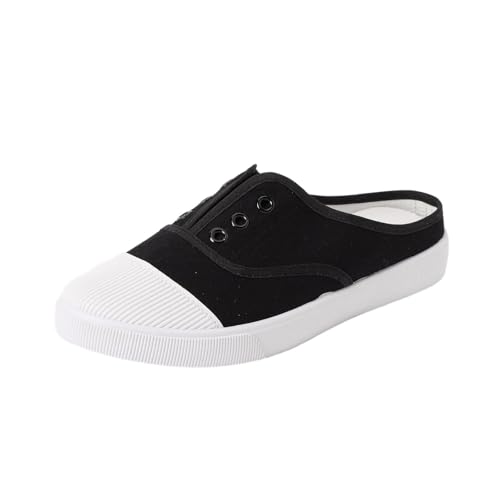 Generisch Leinenschuhe für Damen Freizeitschuhe Flache Sneakers Klassische Wanderschuhe von Generisch