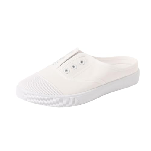 Generisch Leinenschuhe für Damen Freizeitschuhe Flache Sneakers Klassische Wanderschuhe von Generisch