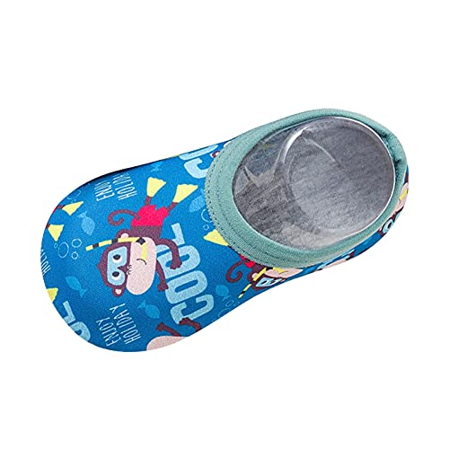 Generisch Leuchtende Kinderschuhe Comic Baby Schuhe Socken -schwimmen Mädchen Wasser Baby Schuhe Sandalen Baby Junge 24 (Dark Blue, 21 Toddler) von Generisch