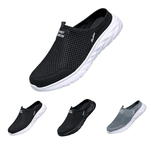 Generisch Luftkissen-Slip-On-GEH Herren-Walkingschuhe Orthopädische Diabetiker-Wanderschuhe Pantoletten Freizeit Mesh Atmungsaktive Hausschuhe Hinten Offen Leicht Bequem Slipper Treckingsandalen Generisch Luftkissen-Slip-On-GEH Herren-Walkingschuhe Orthopädische Diabetiker-Wanderschuhe Pantoletten Freizeit Mesh Atmungsaktive Hausschuhe Hinten Offen Leicht Bequem Slipper Treckingsandalen von Generisch