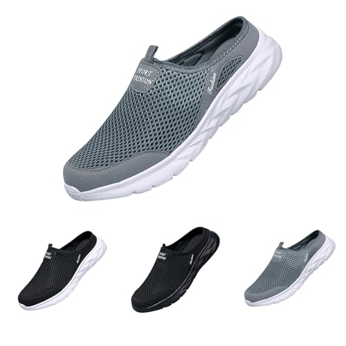 Generisch Luftkissen-Slip-On-Geh Herren-Walkingschuhe Orthopädische Diabetiker-Wanderschuhe Pantoletten Freizeit Mesh Atmungsaktive Hausschuhe Hinten Offen Leicht Bequem Slipper Treckingsandalen Generisch Luftkissen-Slip-On-Geh Herren-Walkingschuhe Orthopädische Diabetiker-Wanderschuhe Pantoletten Freizeit Mesh Atmungsaktive Hausschuhe Hinten Offen Leicht Bequem Slipper Treckingsandalen von Generisch